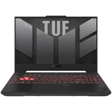 Laptop TUF A15 QHD 15.6 inch AMD Ryzen 9 8945HS 32GB 1TB SSD RTX 4070 Free Dos Mecha Grey