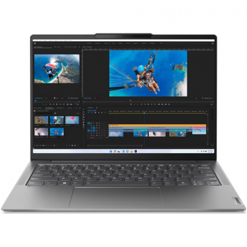 Laptop Yoga Slim 6 WUXGA 14 inch Intel Core i7-1260P 16GB 512GB SSD Windows 11 Home Grey