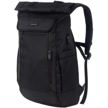 Canyon Rucsac laptop 17.3 inch Rolltop RT-7 Urban, impermeabil, rezistent la zgarieturi