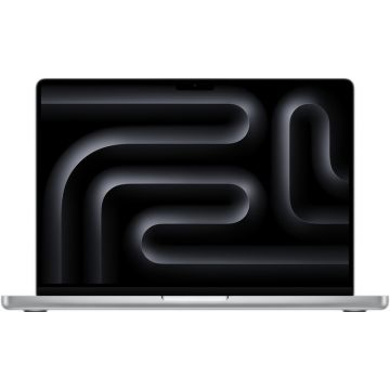 Laptop Apple 14.2'' MacBook Pro 14 Liquid Retina XDR, Apple M3 chip (8-core CPU), 8GB, 1TB SSD, Apple M3 10-core GPU, macOS Sonoma, Silver, INT keyboard, 2023