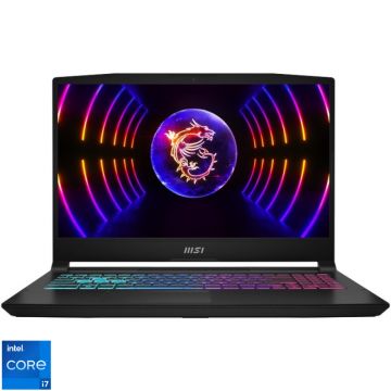 Laptop MSI Gaming 15.6'' Katana 15 B13VEK, FHD 144Hz, Procesor Intel® Core™ i7-13620H (24M Cache, up to 4.90 GHz), 16GB DDR5, 1TB SSD, GeForce RTX 4050 6GB, No OS, Black