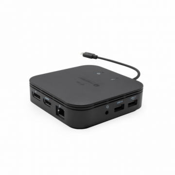 I-TEC Stație de andocare I-tec TB3TRAVELDOCKPD60W, negru