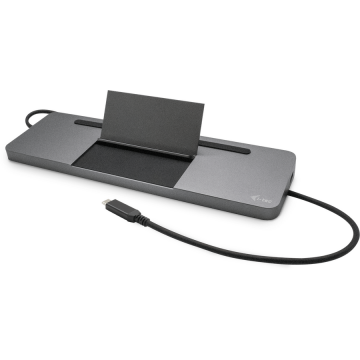 I-TEC USB-C i-TEC Metal Ergonomic 4K 3x Display Docking Station + Putere de livrare 85 W