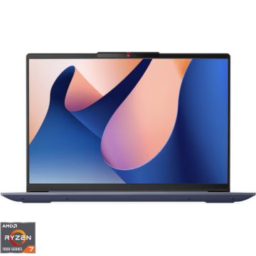 Laptop Lenovo 14'' IdeaPad Slim 5 14ABR8, WUXGA OLED, Procesor AMD Ryzen™ 7 7730U (16M Cache, up to 4.5 GHz), 16GB DDR4, 1TB SSD, Radeon, No OS, Abyss Blue