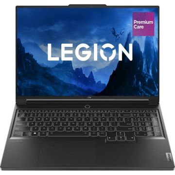 Lenovo Laptop Gaming Lenovo Legion 7 16IRX9, Intel Core i7-14700HX, 16 inch 3.2K, 32GB RAM, 1TB SSD, nVidia RTX 4070 8GB, Free DOS, Negru