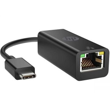 HP Adaptor USB-C - Ethernet HP G2 (4Z534AA), negru