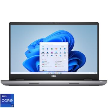 Laptop DELL 17.3'' Precision 7780 Workstation, FHD, Procesor Intel® Core™ i9-13950HX (36M Cache, up to 5.50 GHz), 64GB DDR5, 2TB SSD, RTX 4000 Ada 12GB, Win 11 Pro, Grey, 3Yr ProSupport