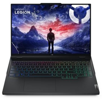 Laptop Gaming Lenovo Legion Pro 7 16IRX9H (Procesor Intel® Core™ i9-14900HX (36M Cache, up to 5.80 GHz), 16inch WQXGA G-Sync, 32GB DDR5, 1TB SSD, NVIDIA GeForce RTX 4080 @12GB, DLSS 3.0, Negru)