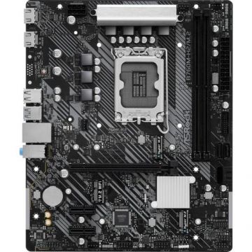 Placa de baza ASRock B760M-H2/M.2, DDR5, Intel B760, LGA 1700, mATX