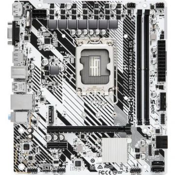 Placa de baza ASRock H610M-HDV/M.2+ D5, Intel H610, LGA 1700, mATX