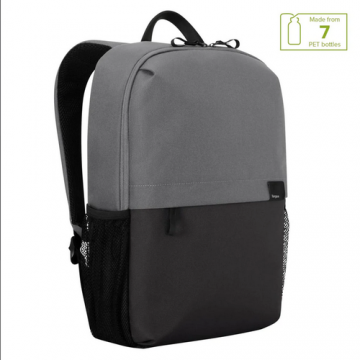 Rucsac laptop Targus 16inch Sagano EcoSmart, capacitate 20 de litri, material RPET 500, dimensiuni: 30 x 14 x 50 cm, Negru