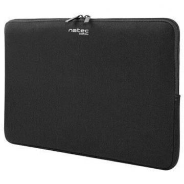 natec Husa Laptop, Natec, 15.6 Inch, Negru