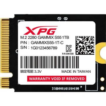 SSD ADATA XPG GAMMIX S55, 1TB, M.2 2230, PCI Express x4