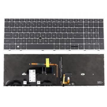 Tastatura HP Zbook Fury 15 G7 iluminata backlit