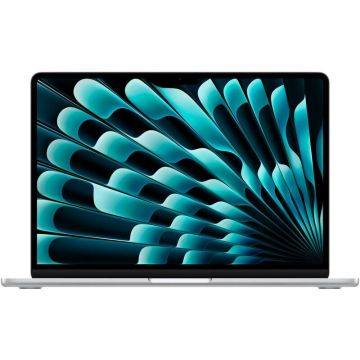 Laptop MacBook Air Liquid Retina 13.6 inch M3 8GB 256GB SSD macOS Silver