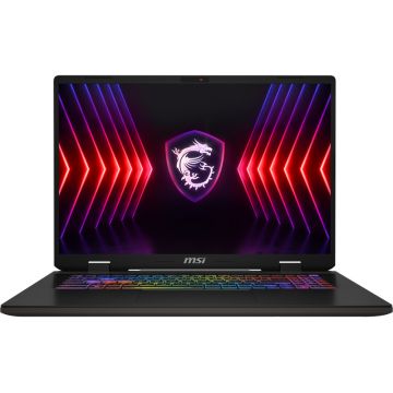 Laptop MSI Gaming 17'' Sword 17 HX B14VGKG, FHD+ 165Hz, Procesor Intel® Core™ i7 14700HX (33M Cache, up to 5.50 GHz), 16GB DDR5, 1TB SSD, GeForce RTX 4070 8GB, Free DOS, Cosmos Gray