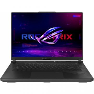 Laptop ROG Strix G16 QHD+ 16 inch Intel Core i9-14900HX 64GB 2TB SSD RTX 4090 Windows 11 Pro Black