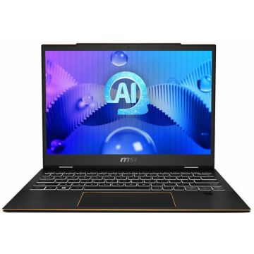 Laptop Summit E13 AI Evo A1MTG 13.3 inch FHD+ Toouch Intel Core Ultra 7 155H 32GB DDR5 1TB SSD Windows 11 Pro Black