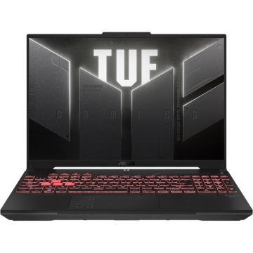 Laptop TUF A16 FA607PI-QT020 16 inch QHD+ 165Hz AMD Ryzen 9 7845HX 16GB DDR5 1TB SSD nVidia GeForce RTX 4070 8GB Mecha Gray