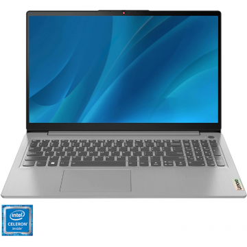 Laptop IdeaPad 1 14inch Full HD Intel Celeron N N4020 4GB DDR4 128GB SSD Wi-Fi 6 Windows 11 Home S mode Grey