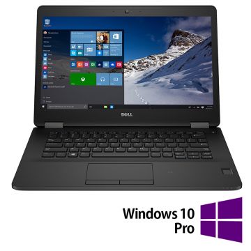 Laptop Refurbished DELL Latitude E7470, Intel Core i5-6300U 2.40GHz, 8GB DDR4, 256GB SSD, 14 Inch HD + Windows 10 Pro