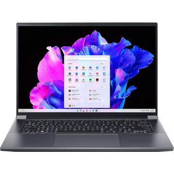 Laptop Swift X 14 SFX14-71G 14.5 inch 2.8K OLED 120Hz Intel Core i7-13700H 16GB DDR5 1TB SSD nVidia GeForce RTX 4050 6GB Windows 11 Home Steel Gray