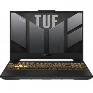 Asus Laptop Gaming ASUS TUF F15 FX507ZC4-HN056, 15.6 inch FHD, Intel Core i5-12500H, 8GB RAM, 512GB SSD, nVidia GeForce RTX 3050 4GB, No OS, Gri