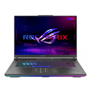 Laptop Gaming ASUS ROG Strix G16 G614JVR (Procesor Intel® Core™ i9-14900HX (36M Cache, up to 5.80 GHz), 16inch QHD+ 240Hz, 32GB, 1TB SSD, NVIDIA GeForce RTX 4060 @8GB, DLSS 3.0, Negru/Verde)