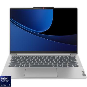 Laptop Lenovo 14'' IdeaPad Slim 5 14IMH9, WUXGA IPS, Procesor Intel® Core™ Ultra 5 125H (18M Cache, up to 4.50 GHz), 16GB LPDDR5X, 512GB SSD, Intel Arc, No OS, Cloud Grey