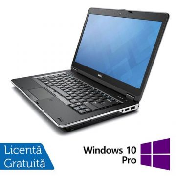 Laptop Refurbished DELL Latitude E6440, Intel Core i5-4300M 2.60GHz, 8GB DDR3, 128GB SSD, DVD-RW, 14 Inch HD + Windows 10 Pro