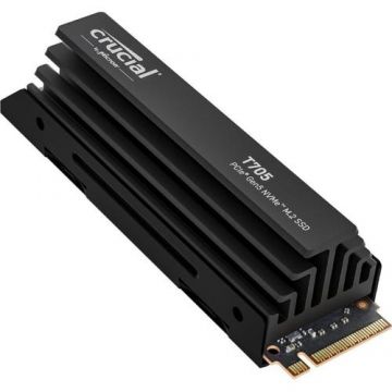 SSD Crucial T705, 2TB, PCI Express 5.0 NVMe, M.2 2280, cu Heatsink