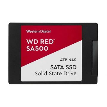SSD Western Digital Red SA500, 4TB, SATA-III, NAS 3D NAND, 2.5inch