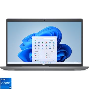 Laptop DELL 15.6'' Latitude 5540, FHD IPS, Procesor Intel® Core™ i7-1365U (12M Cache, up to 5.20 GHz), 16GB DDR4, 1TB SSD, Intel Iris Xe, Win 11 Pro, Grey, 3Yr ProSupport