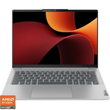 Laptop Lenovo 14'' IdeaPad Slim 5 14AHP9, WUXGA IPS, Procesor AMD Ryzen™ 7 8845HS (16M Cache, up to 5.1 GHz), 16GB LPDDR5X, 1TB SSD, AMD Radeon 780M, No OS, Cloud Grey