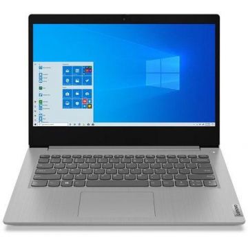 Laptop Lenovo Ideapad 3 (Procesor Intel® Core™ i3-1005G1 (4M Cache, up to 3.40 GHz), 14inch FHD, 4GB, 128GB SSD, Intel® UHD Graphics, Win10 Home, Gri)