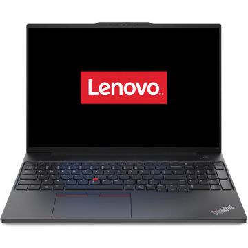 Laptop ThinkPad E16 Gen 2 16 inch WUXGA Intel Core Ultra 7 155H 16GB DDR5 1TB SSD Graphite Black
