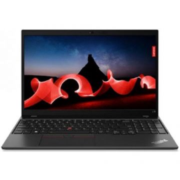Laptop ThinkPad L15 FHD 15.6 inch Intel Core i7-1355U 16GB 512GB SSD Windows 11 Pro Black