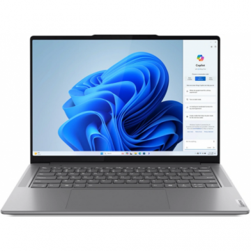 Laptop Yoga Pro 7 3K 14.5 inch AMD Ryzen 7 8845HS 16GB 1TB SSD Free Dos Luna Grey