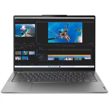 Laptop Yoga Slim 6 WUXGA 14 inch Intel Core i5-13500H 16GB 512GB SSD Windows 11 Home Grey