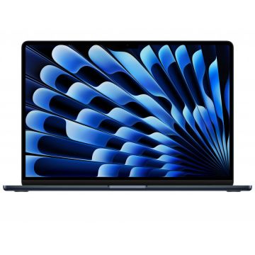 Apple Laptop Apple MacBook Air 15, Apple M3 8-core CPU, 15.3 Liquid Retina, RAM 8GB, SSD 256GB, M3 10-core GPU, mac OS Sonoma
