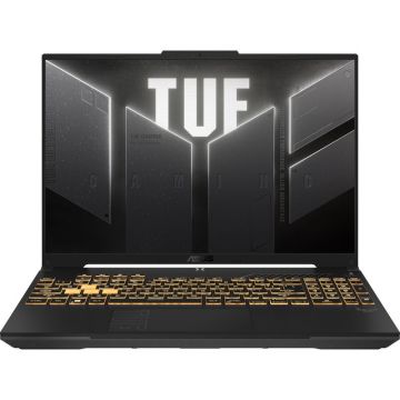 Asus Laptop Gaming Asus TUF F16, Intel i7-13650HX, 16 WUXGA, RAM 16GB, SSD 512GB, GeForce RTX 4050 6GB, Fara OS