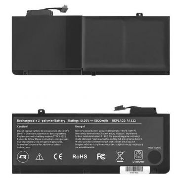 Baterie Laptop Qoltec Long Life 52551.A1322 pentru MacBook Pro 13inch