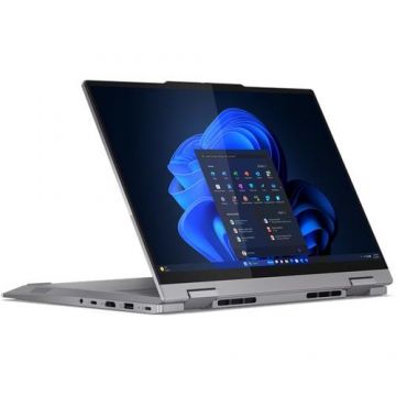 Laptop 2in1 Lenovo ThinkBook 14 G4 IML (Procesor Intel® Core™ Ultra 7 155U (12M Cache, up to 4.80 GHz), 14inch WUXGA Touch, 16GB, 512GB SSD, Intel® Iris Xe Graphics, Windows 11 Pro, Gri)
