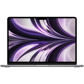 Laptop Apple MacBook Air 13, Procesor Apple M3 chip (8-core CPU, 8-core GPU), 13.6inch WQXGA, 8GB, 256GB, layout INT, Mac OS (Gri)