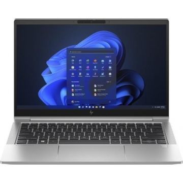 Laptop HP EliteBook 630 G10 (Procesor Intel® Core™ i5-1335U (12M Cache, up to 4.6 GHz) 13.3inch FHD, 32GB, 512GB SSD, Intel Iris Xe Graphics, Windows 11 Pro, Argintiu)