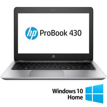 Laptop Refurbished HP ProBook 430 G4, Intel Core i5-7200U 2.50GHz, 8GB DDR4, 128GB SSD, 13.3 Inch, Webcam + Windows 10 Home