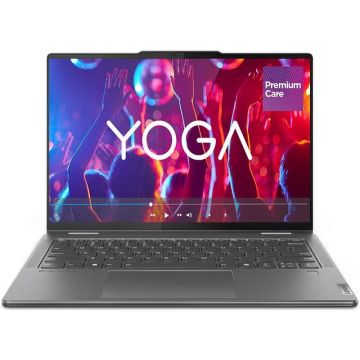 Lenovo Laptop 2 in 1 Lenovo Yoga 7 14IML9, Intel Core Ultra 7 155H, 14 inch WUXGA Touch, 16GB RAM, 512GB SSD, Windows 11 Home, Gri