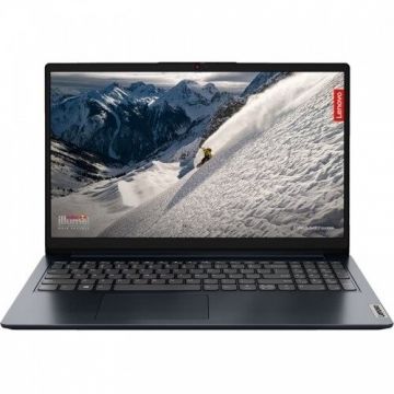 Lenovo Laptop Lenovo IdeaPad 1 15ALC7, AMD Ryzen 5 5500U, 15.6 inch FHD, 16GB RAM, 512GB SSD, Free DOS, Albastru