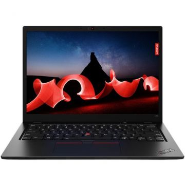 Lenovo Laptop Lenovo ThinkPad L13, 13.3 inch WUXGA, Intel Core i5-1335U, 8GB RAM, 512GB SSD, Windows 11 Pro, Negru