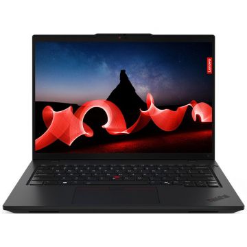 Lenovo Notebook Lenovo ThinkPad L14 Gen 5, Intel Core Ultra 7 155U, 14 inch, WUXGA, RAM 16GB, DDR5, SSD 512GB, Intel Graphics, Windows 11 Pro, Negru (Tastatura US)